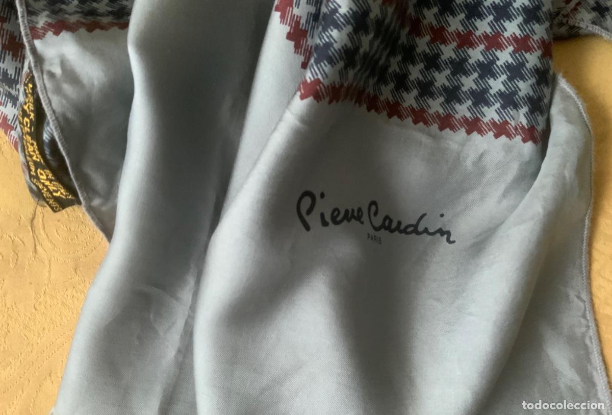 Vintage: FULAR SEDA NATURAL PIERRE CARDIN - Foto 8