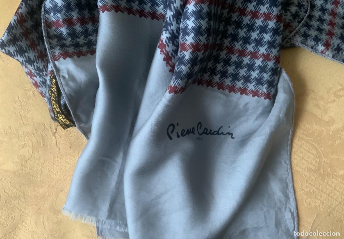 Vintage: FULAR SEDA NATURAL PIERRE CARDIN - Foto 9