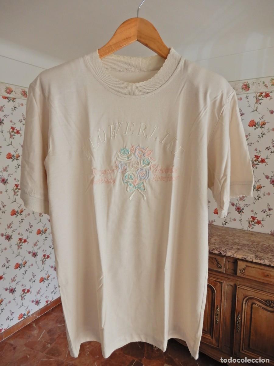 Vintage: Jersey manga corta. Material 100% algod&oacute;n - Foto 1