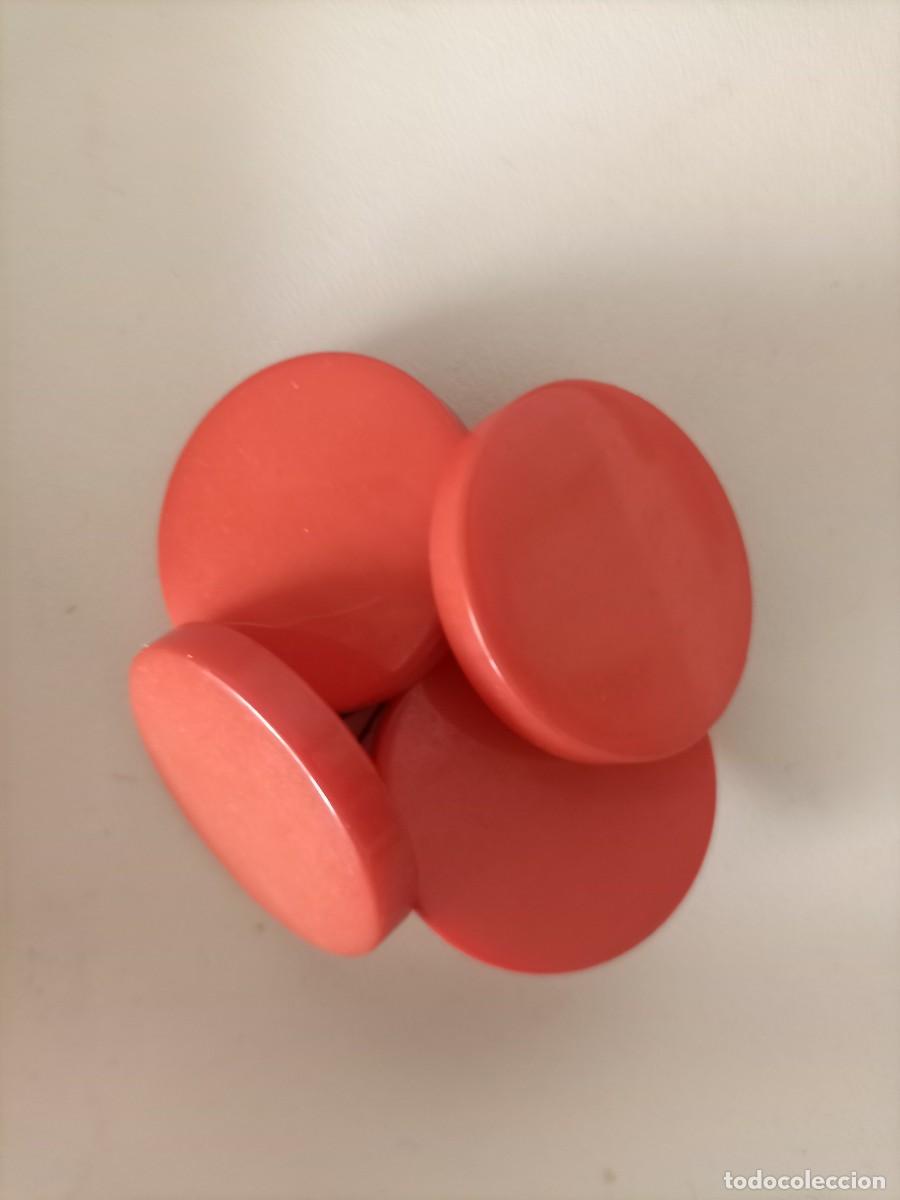 Vintage: Lote de botones tonos rojos y naranjas - Foto 7