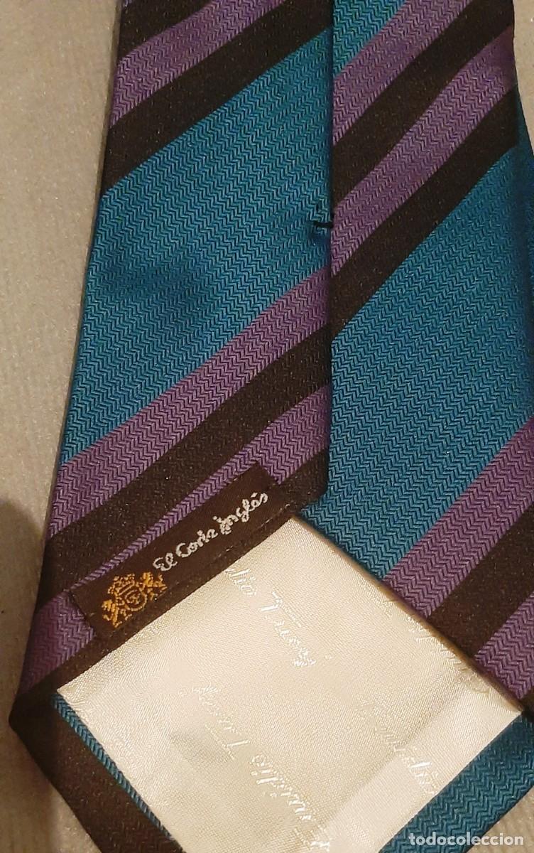 Vintage: Corbata seda Emidio Tucci. El Corte Ingl&eacute;s. - Foto 3