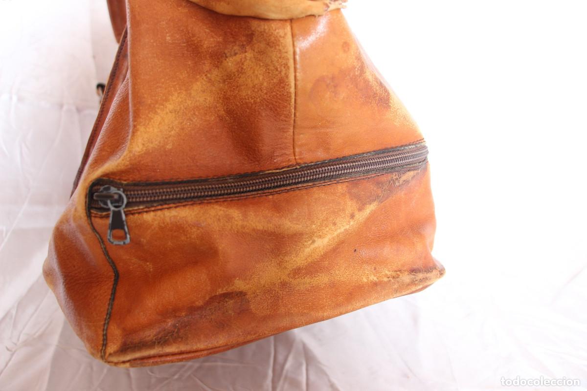 Vintage: bolso de cuero tipo medico - Foto 6