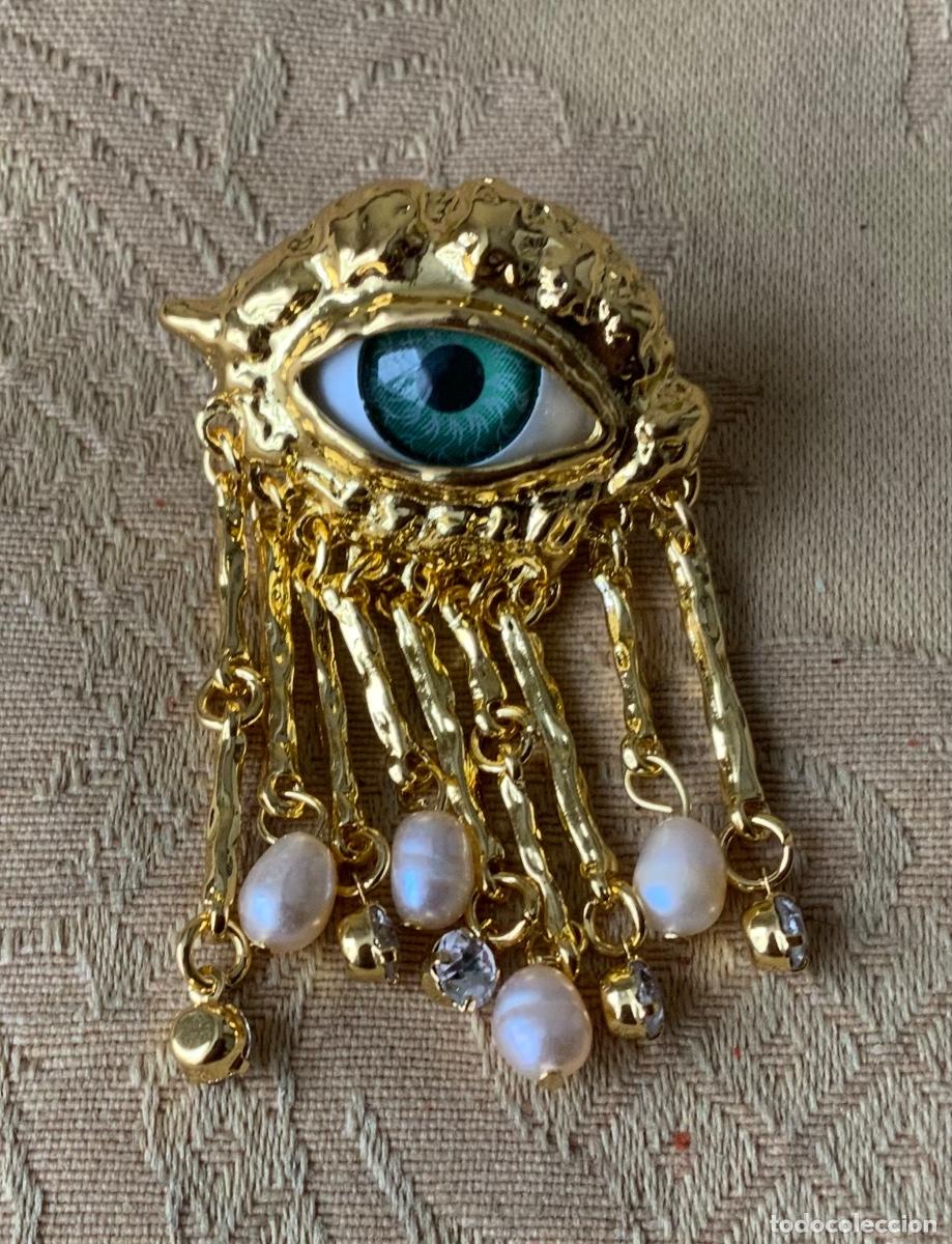 Vintage: PENDIENTES SURREALISTAS OJOS - Foto 5