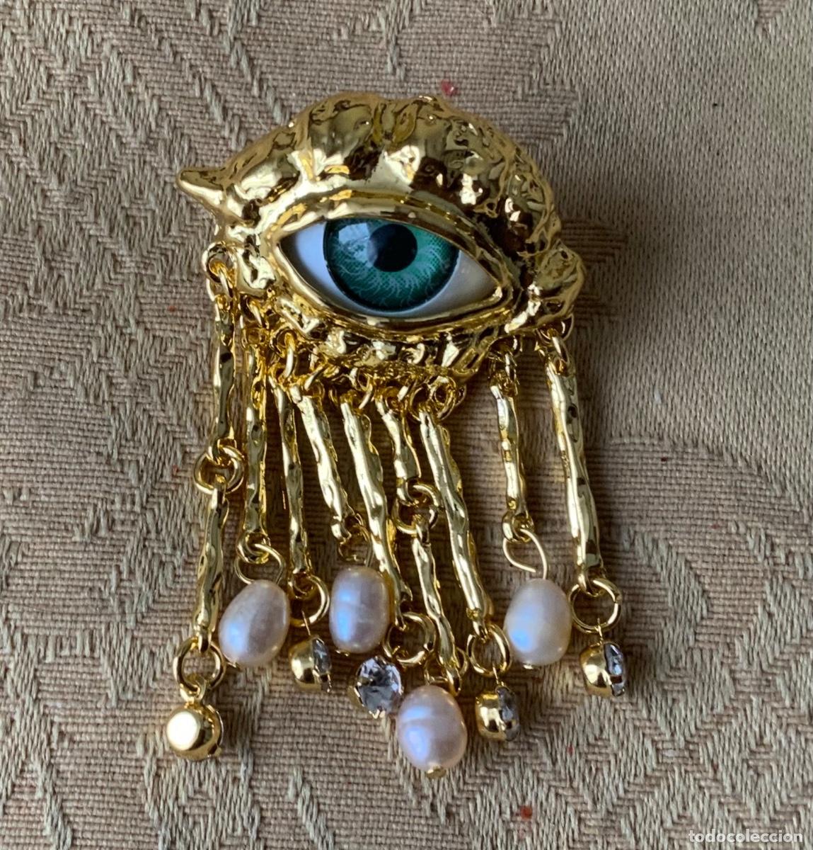 Vintage: PENDIENTES SURREALISTAS OJOS - Foto 8