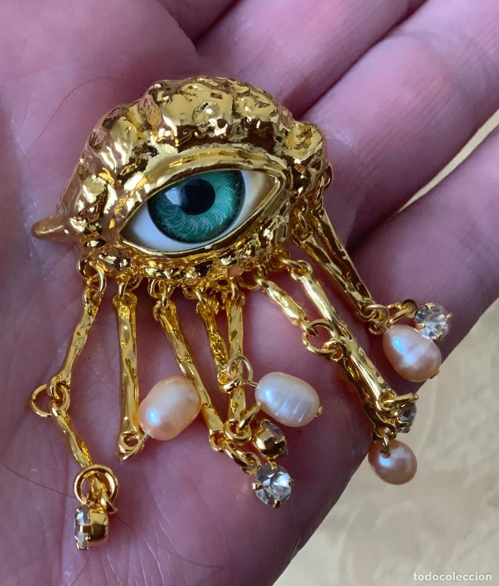 Vintage: PENDIENTES SURREALISTAS OJOS - Foto 9