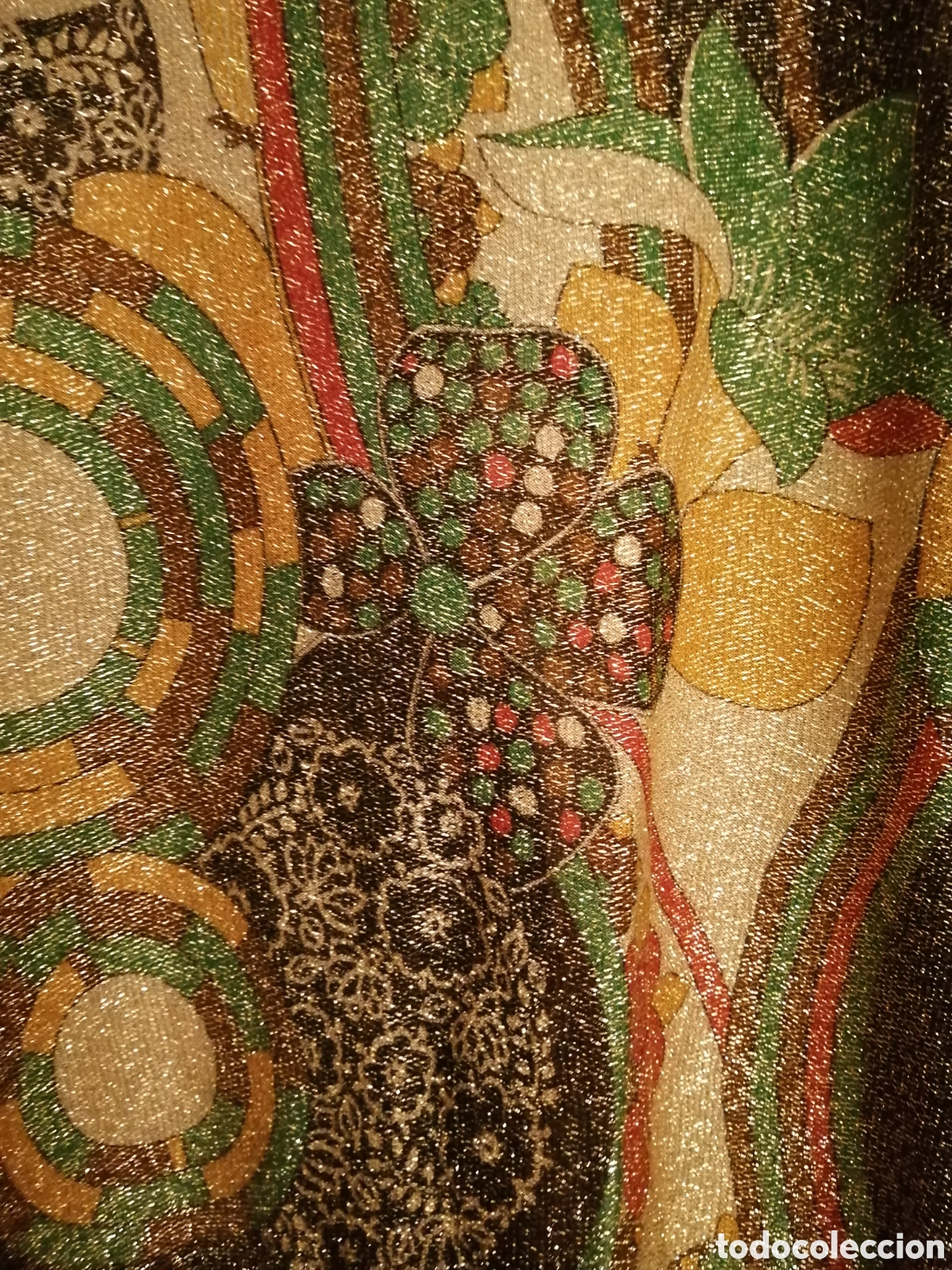 Vintage: Camisa vintage de lam&eacute; - Foto 4