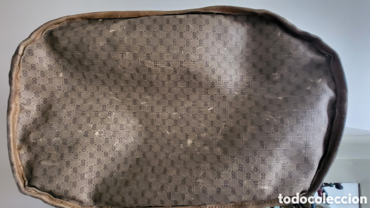 Vintage: GUCCI BOLSA DE VIAJE MICRO MONOGRAM VINTAGE - Foto 4