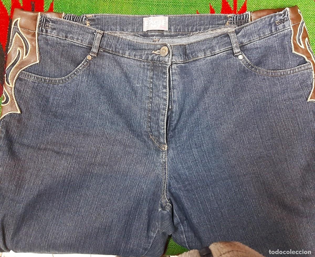 Vintage: Vaqueros vintage con apliques, extragrandes (17.5) - Foto 5