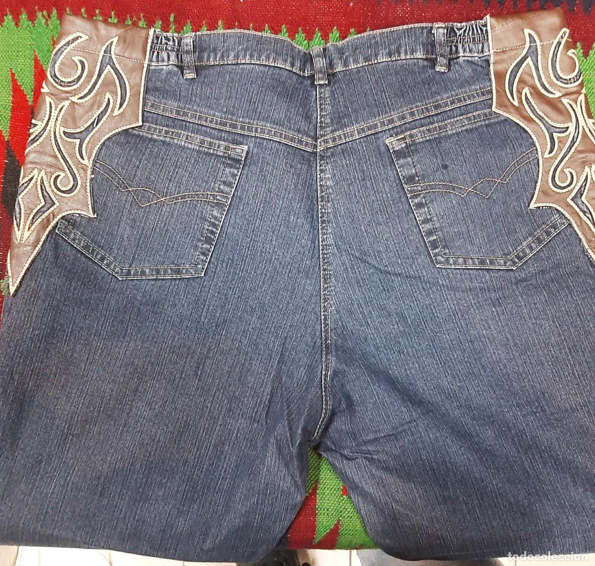 Vintage: Vaqueros vintage con apliques, extragrandes (17.5) - Foto 8