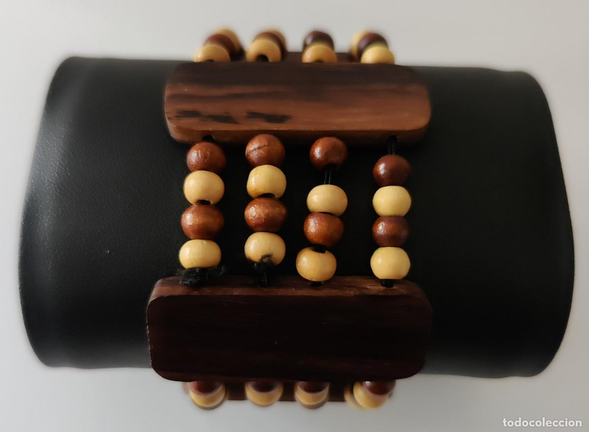 Vintage: Pulsera de Madera. Vintage - Foto 1