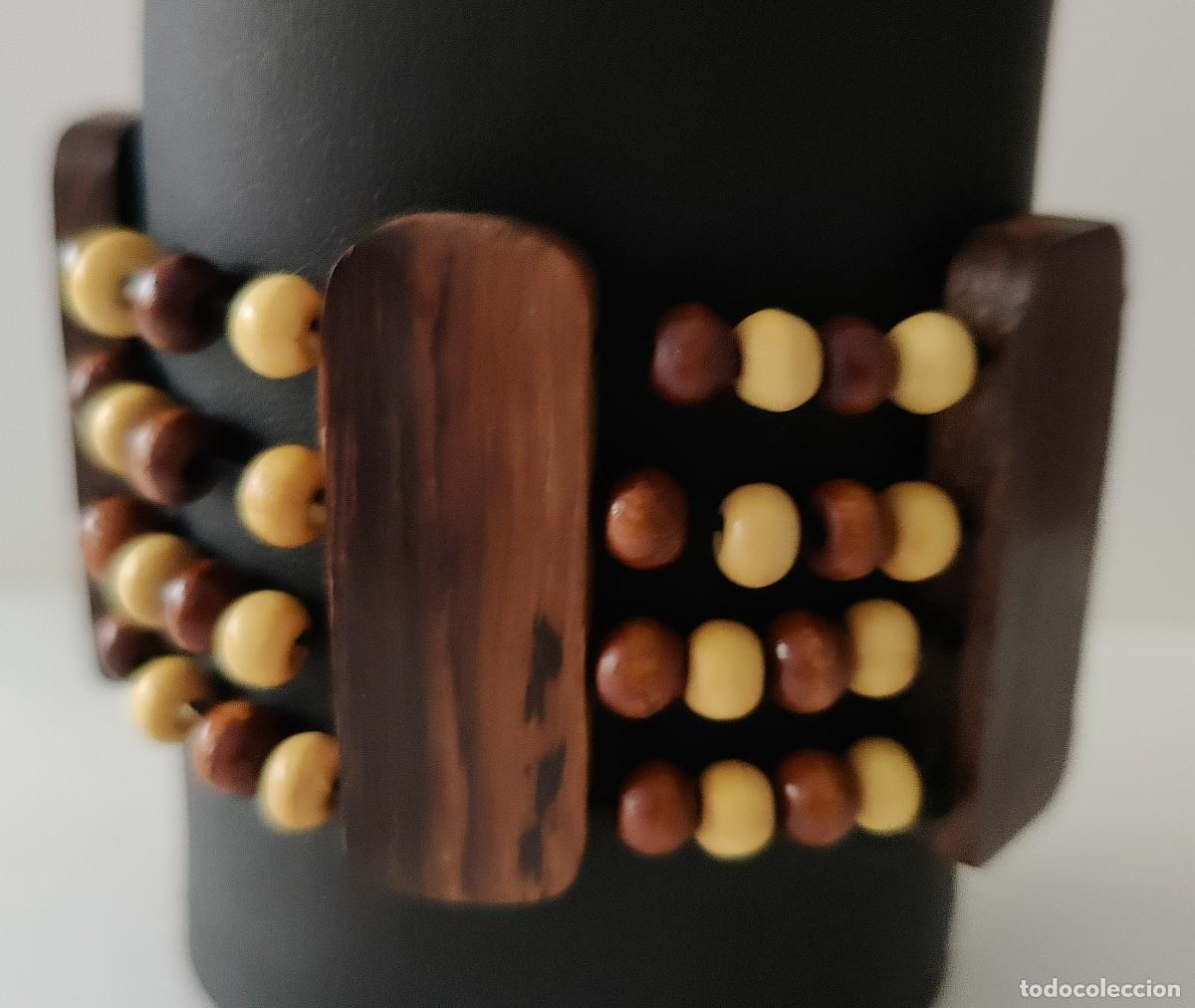 Vintage: Pulsera de Madera. Vintage - Foto 3
