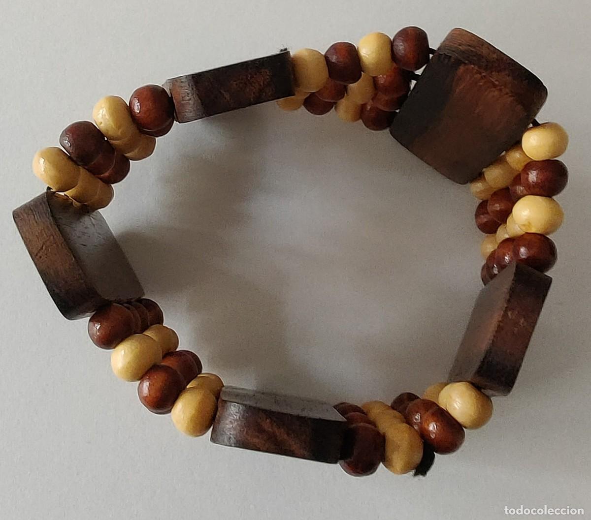 Vintage: Pulsera de Madera. Vintage - Foto 9