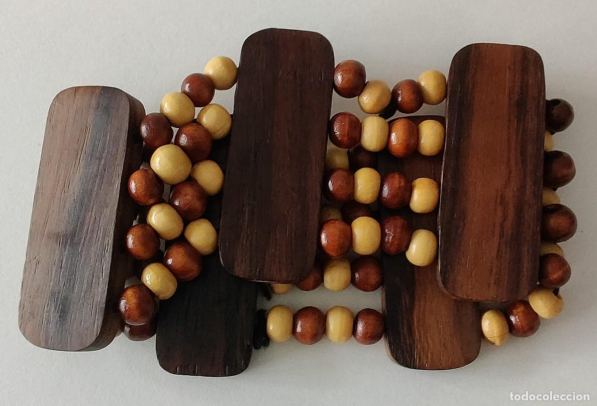 Vintage: Pulsera de Madera. Vintage - Foto 10