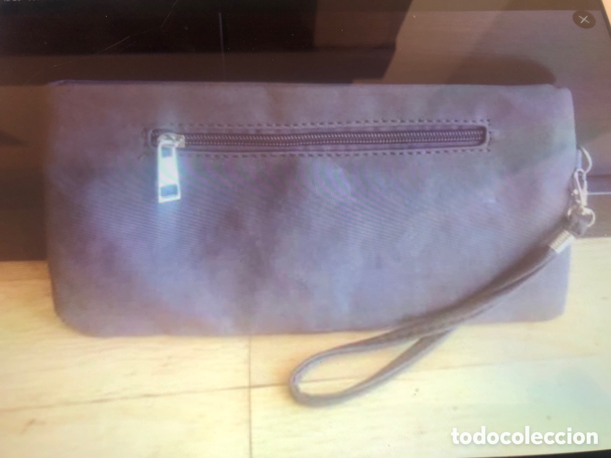 Vintage: Bolso de mano marr&oacute;n. ASM - Foto 3