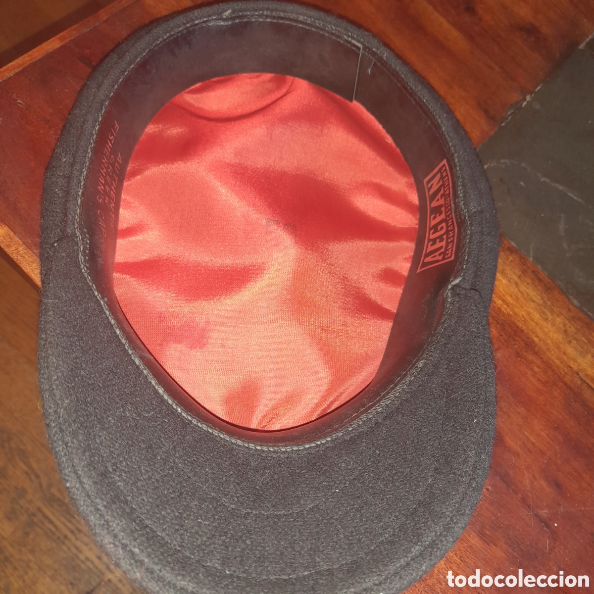 Vintage: Gorra marinera forro rojo - Foto 4