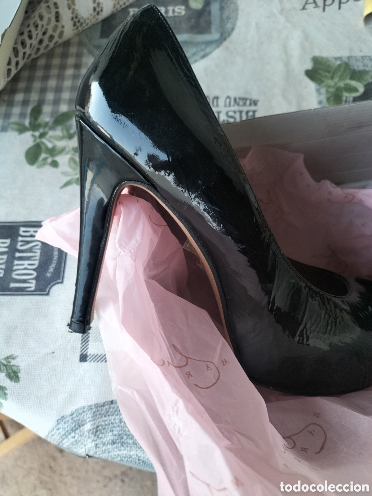 Vintage: Zapatos de charol mujer. - Foto 2