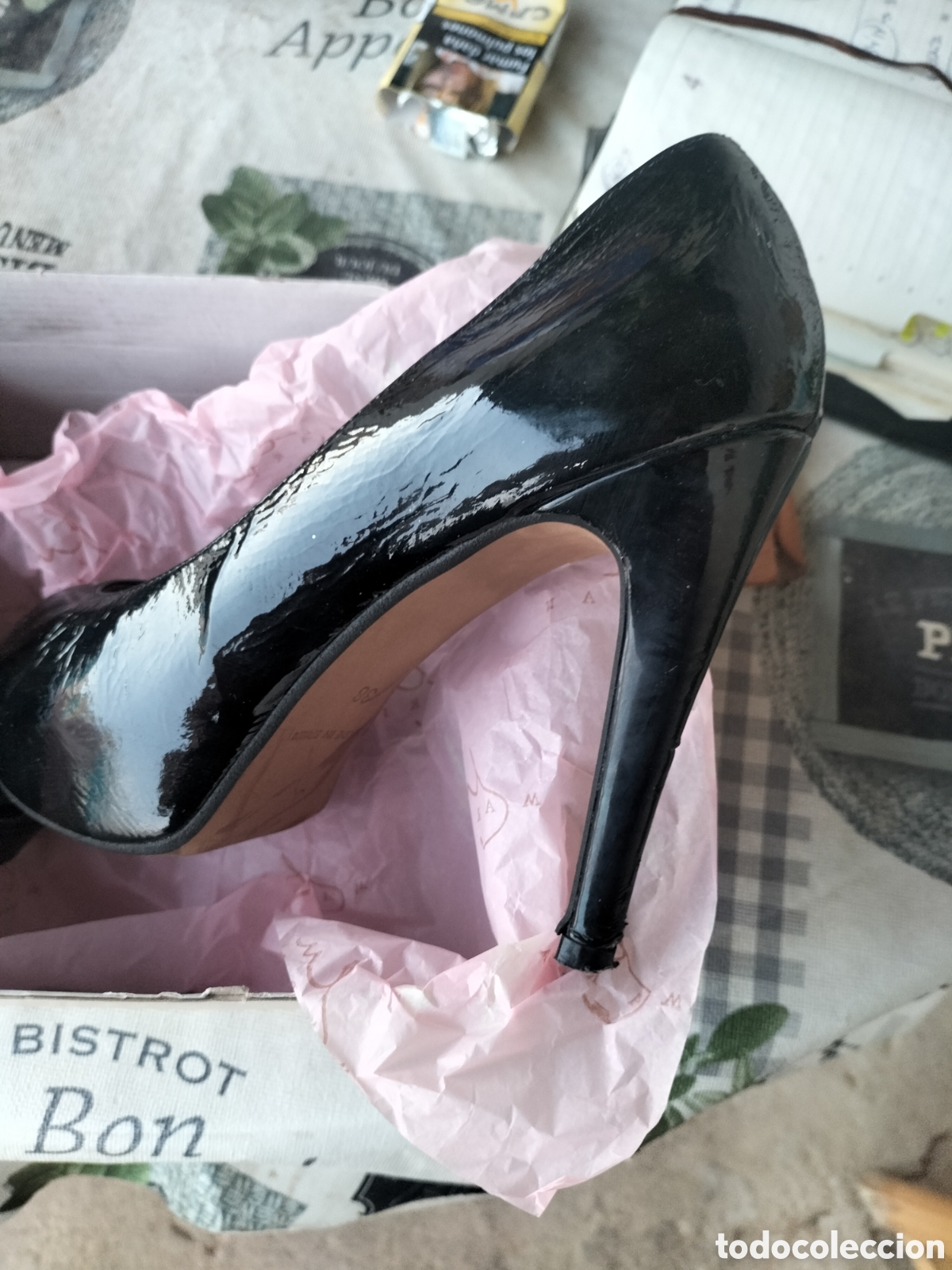 Vintage: Zapatos de charol mujer. - Foto 3