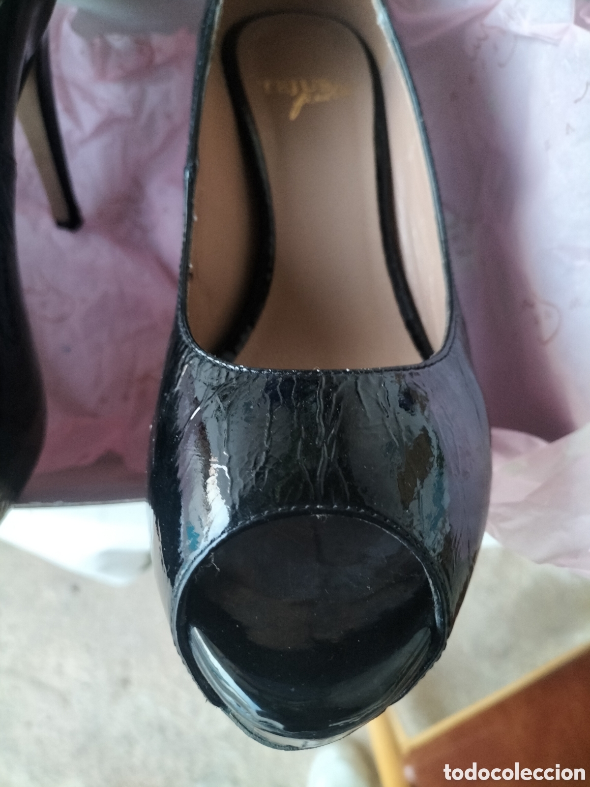 Vintage: Zapatos de charol mujer. - Foto 6