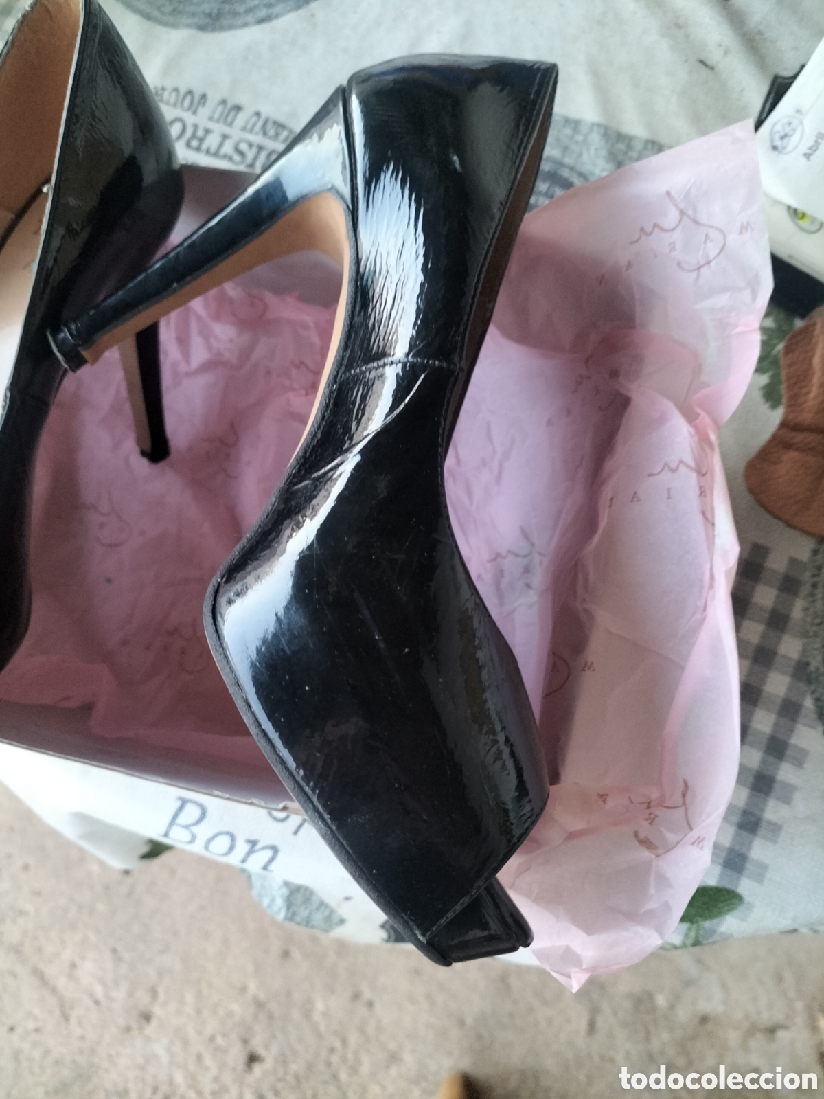 Vintage: Zapatos de charol mujer. - Foto 8
