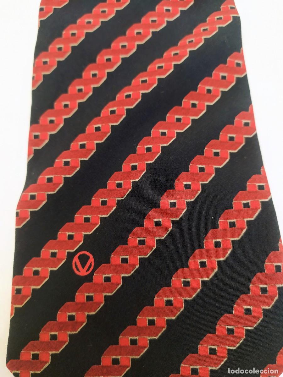 Vintage: Corbata de Seda. Valentino Uomo. Original. Vintage. - Foto 3