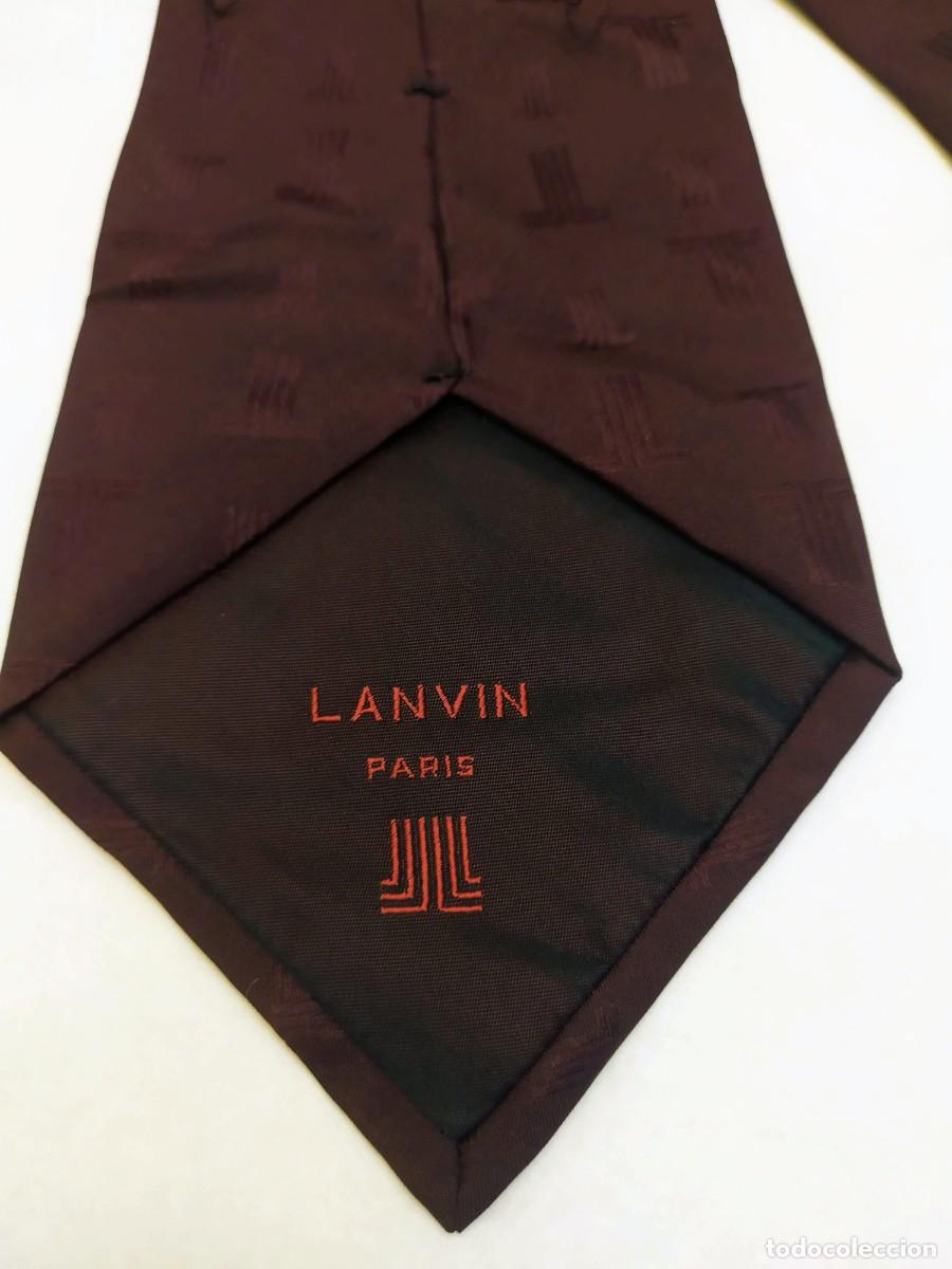 Vintage: Corbata de Seda. Lanvin. Original. Vintage. - Foto 2