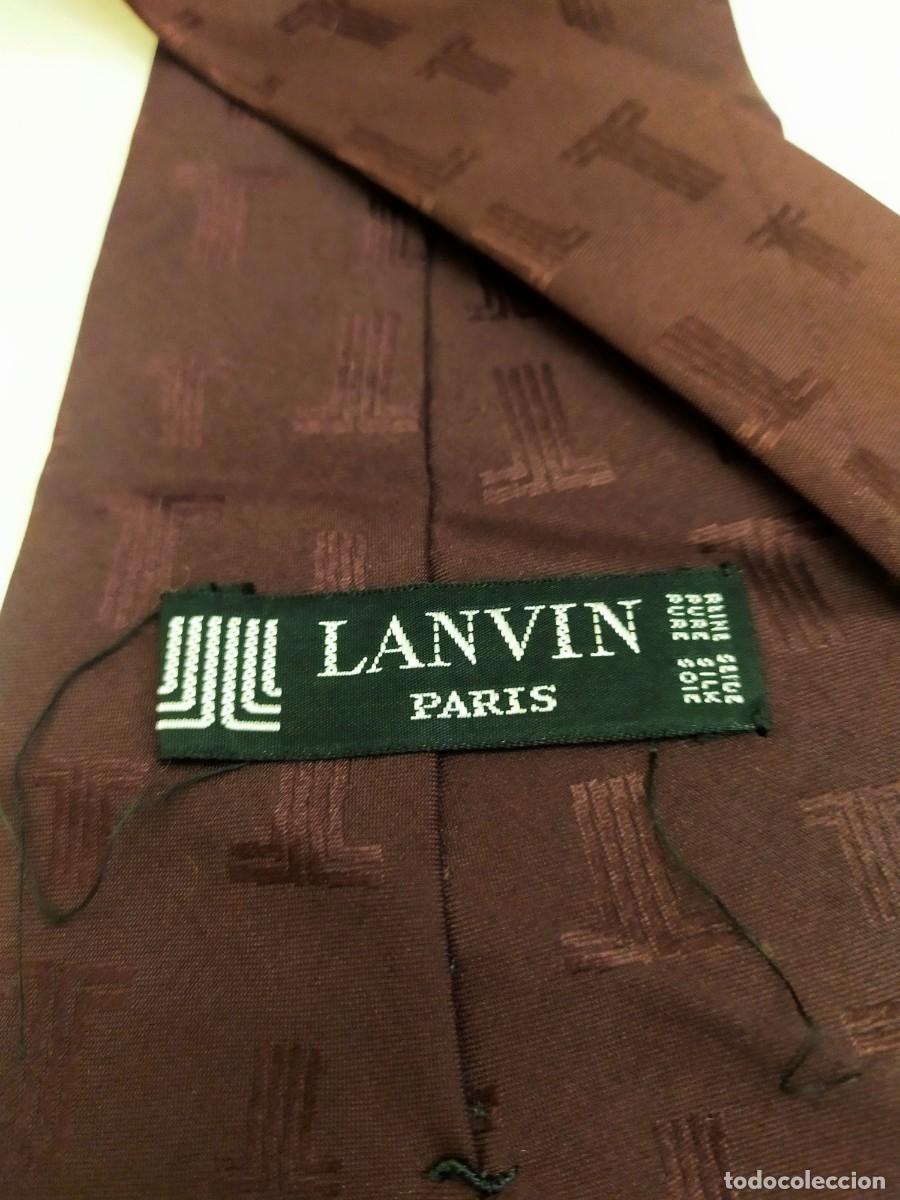 Vintage: Corbata de Seda. Lanvin. Original. Vintage. - Foto 3