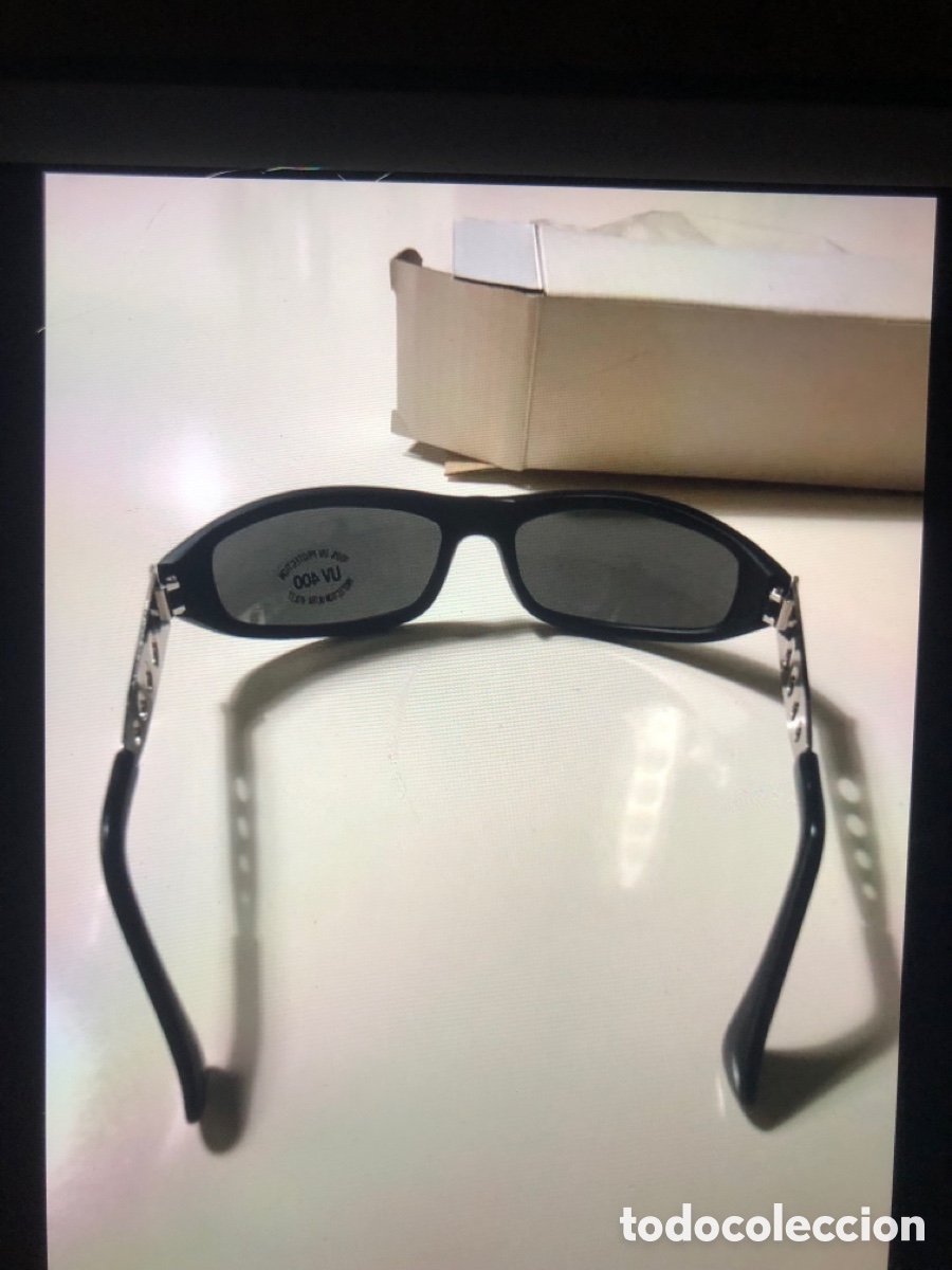 Vintage: Gafas de sol negras. Protecci&oacute;n UV 400. ASM - Foto 2