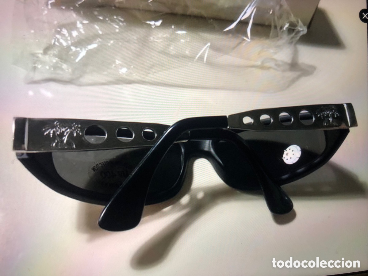 Vintage: Gafas de sol negras. Protecci&oacute;n UV 400. ASM - Foto 5