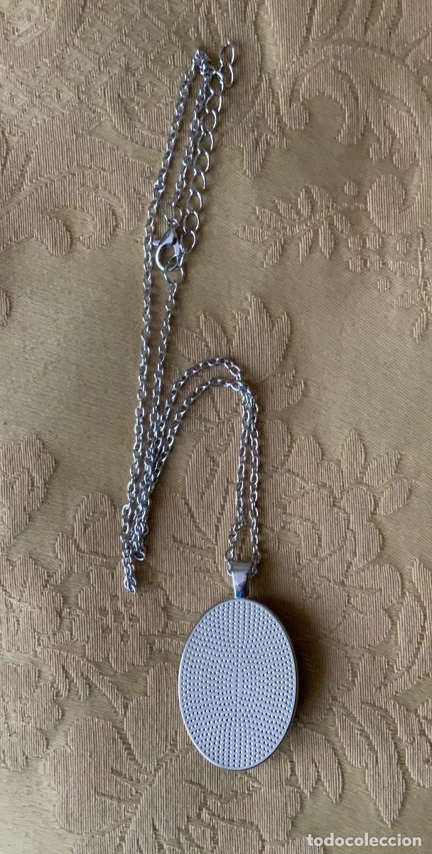 Vintage: COLGANTE &Aacute;NGEL DE LA GUARDA CON CADENA - Foto 8