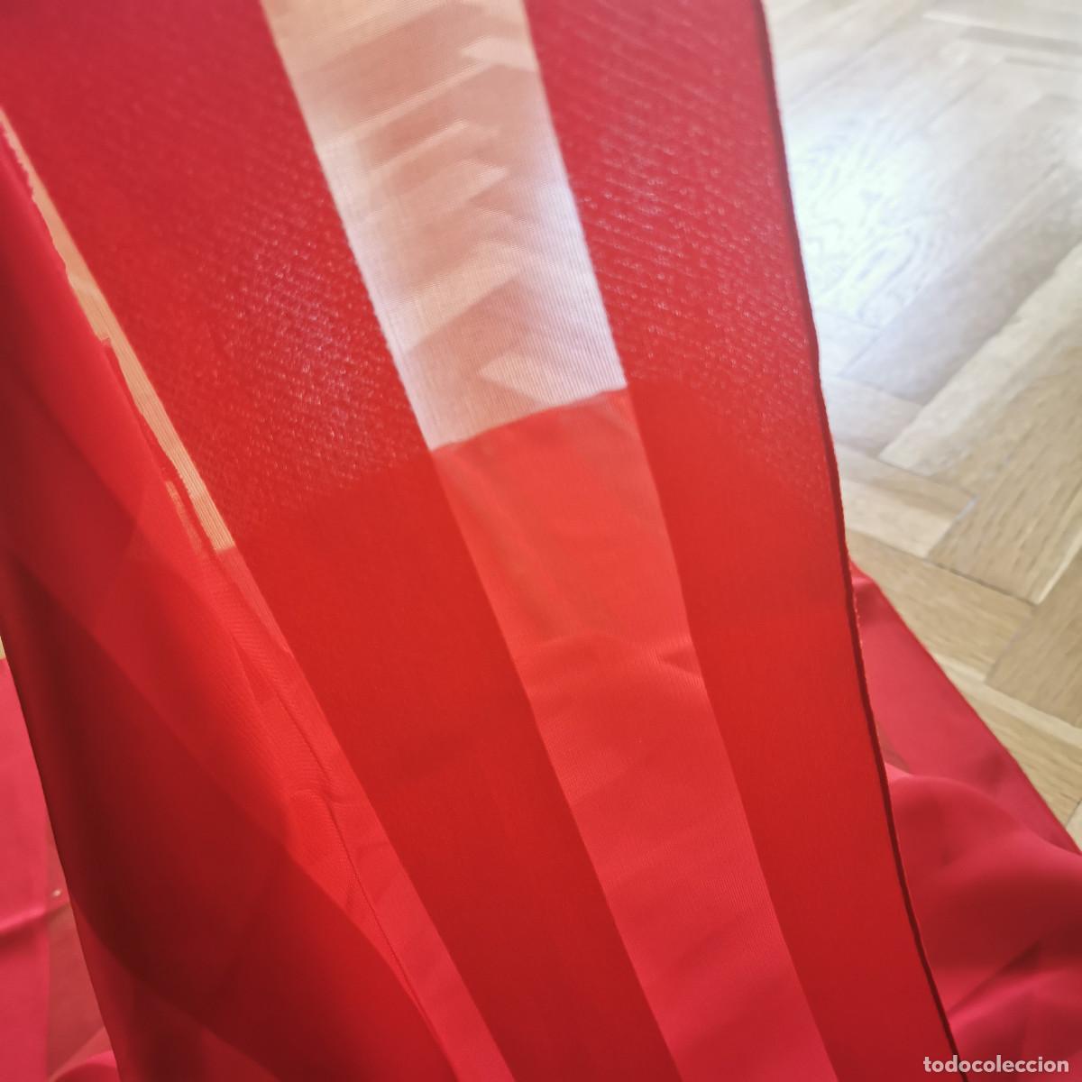 Vintage: PA&Ntilde;UELO DE CUELLO ROJO EN DOS TONOS - Foto 1