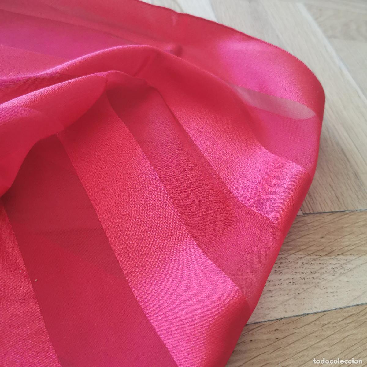 Vintage: PA&Ntilde;UELO DE CUELLO ROJO EN DOS TONOS - Foto 3