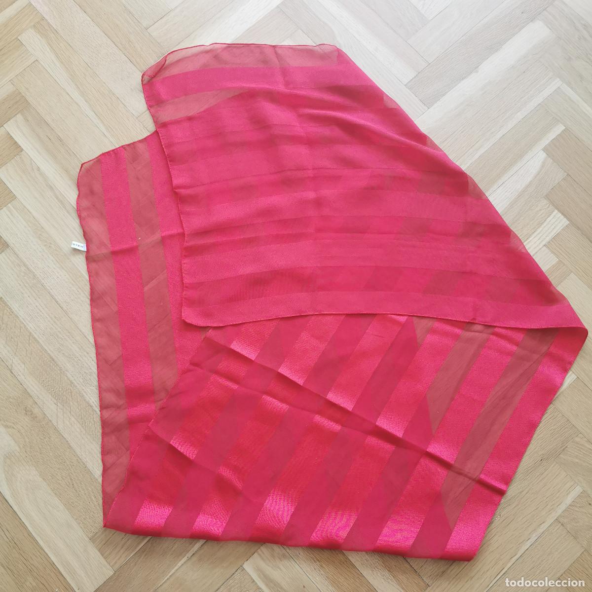 Vintage: PA&Ntilde;UELO DE CUELLO ROJO EN DOS TONOS - Foto 4