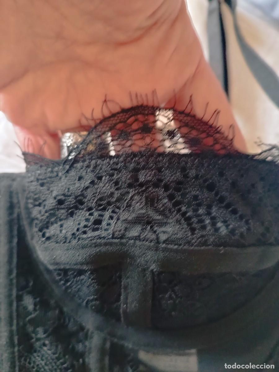 Vintage: Corset negro con lazo en el centro - Foto 3