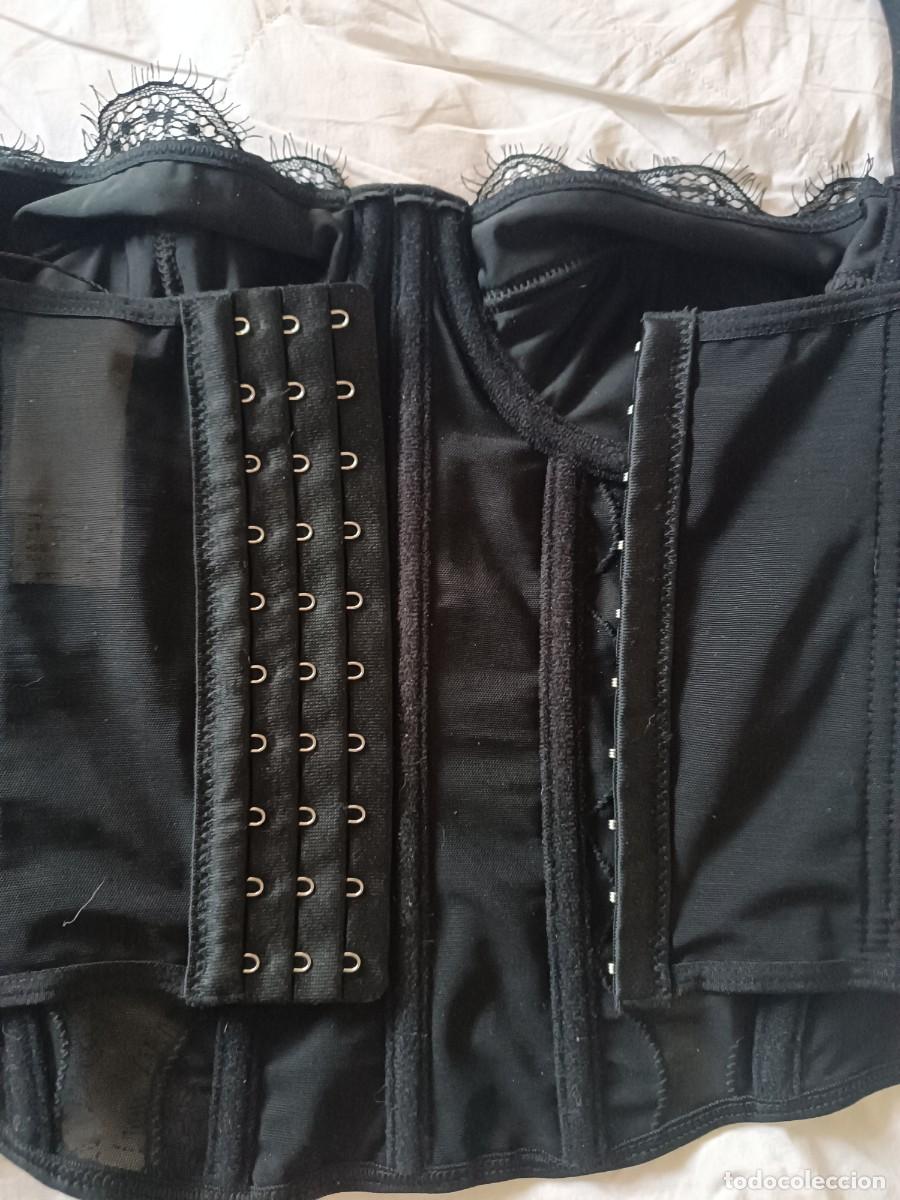 Vintage: Corset negro con lazo en el centro - Foto 8
