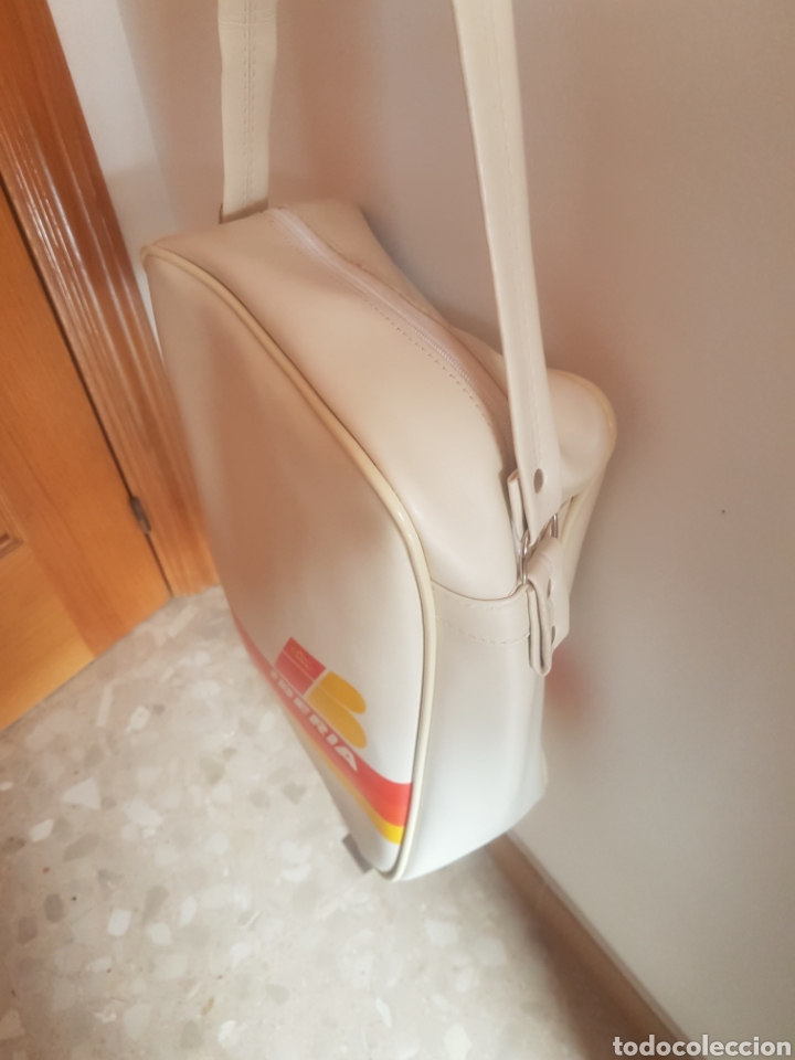 Vintage: Bolso Iberia compa&ntilde;&iacute;a a&eacute;rea - Foto 8