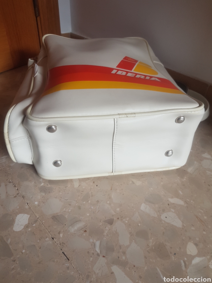Vintage: Bolso Iberia compa&ntilde;&iacute;a a&eacute;rea - Foto 11