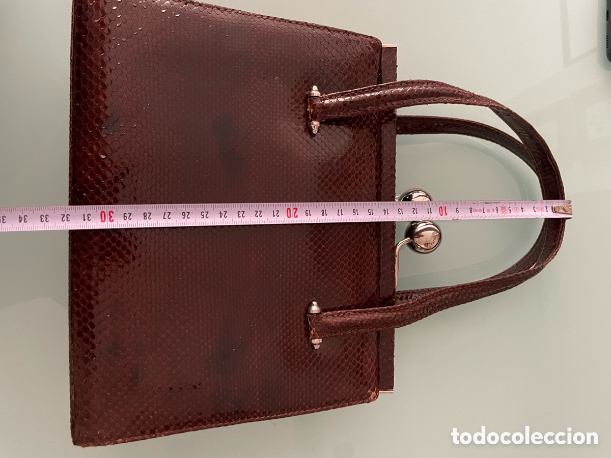 Vintage: BOLSO PIEL DE SERPIENTE - Foto 12