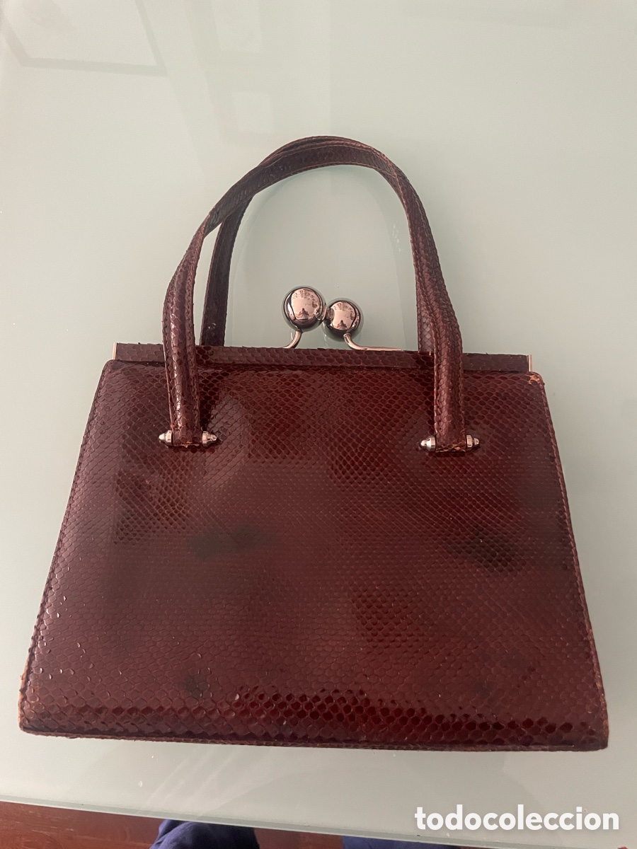 Vintage: BOLSO PIEL DE SERPIENTE - Foto 1