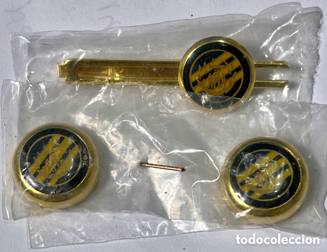 Vintage: Cubrebotones y pisacorbatas a juego. - Foto 1