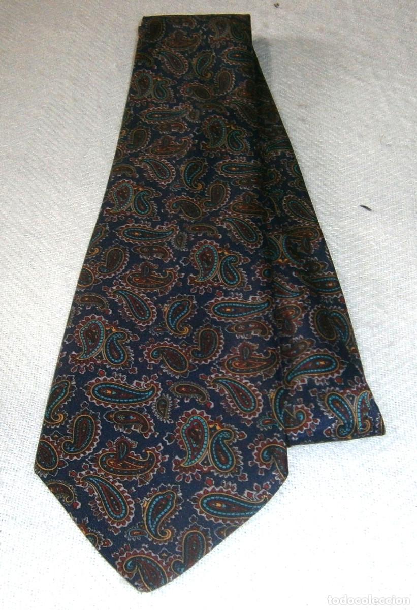Vintage: corbata inglesa polyester - Foto 1