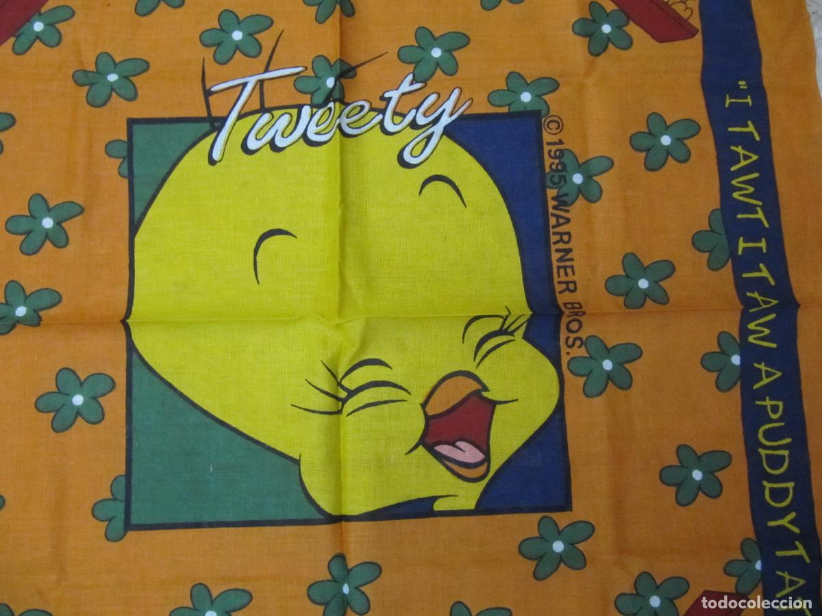 Vintage: PA&Ntilde;UELO TWEETY 1995 WARNER BROS - Foto 2