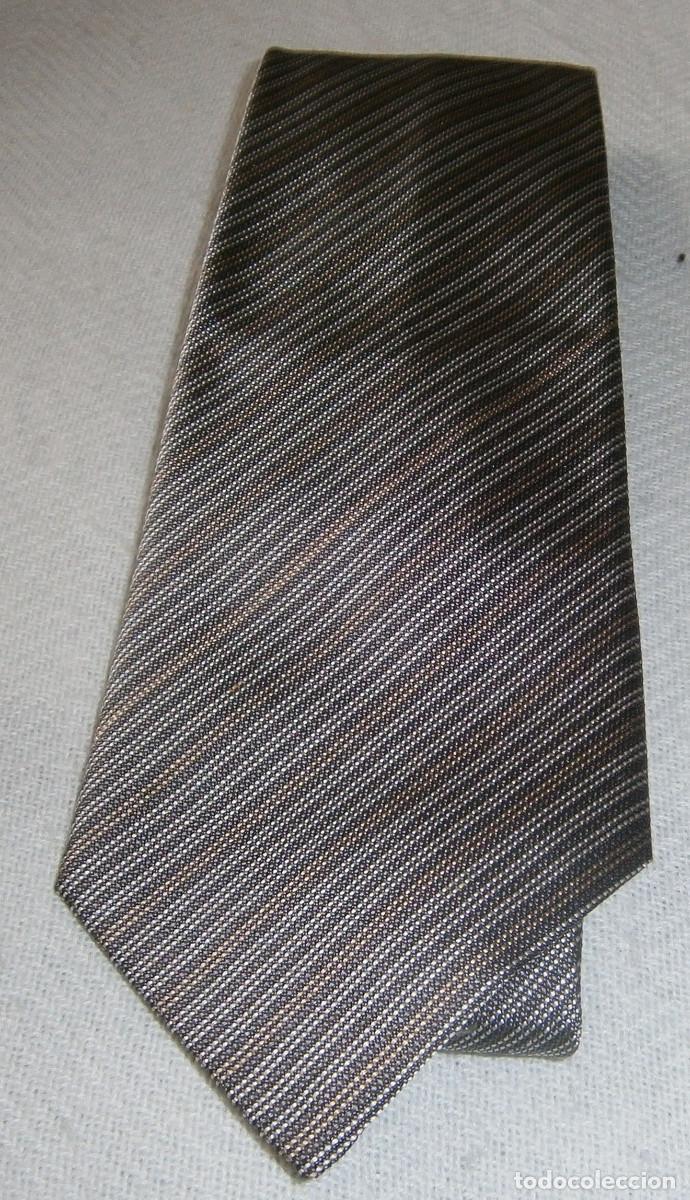 Vintage: corbata de seda Olimpo - Foto 1