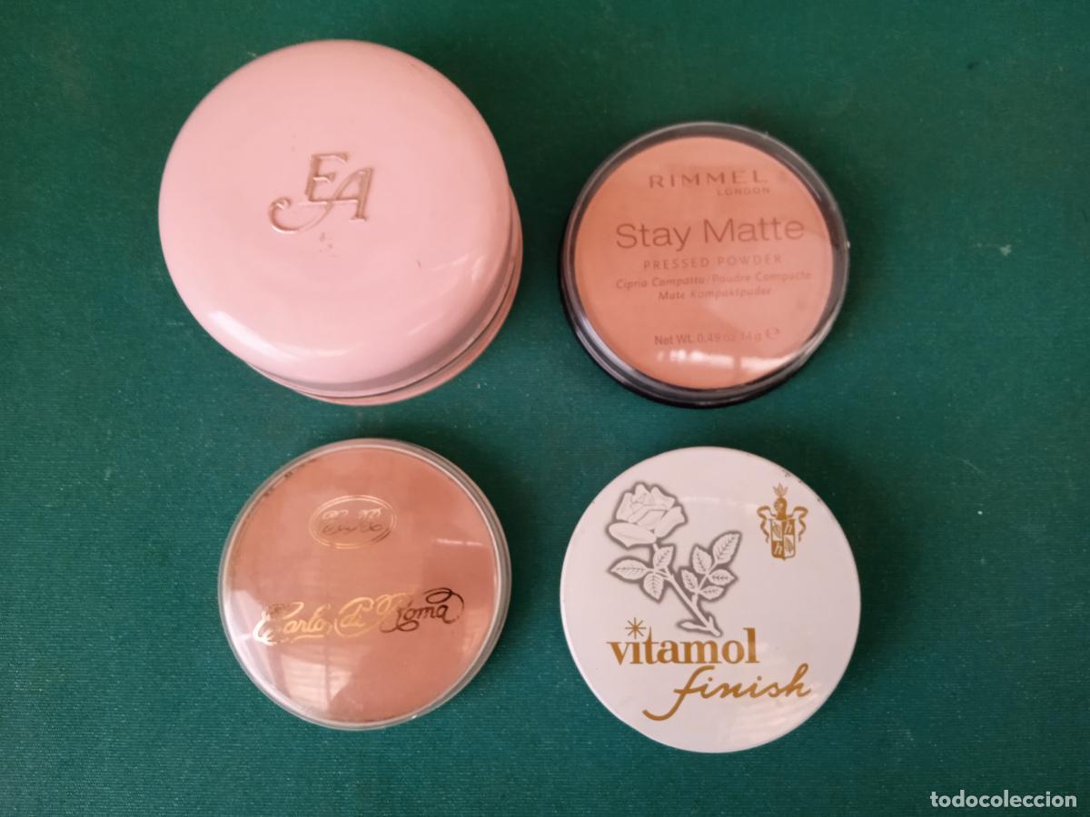 Vintage: MAQUILLAJES - CUATRO POLVERAS CON RIMMEL - Foto 1