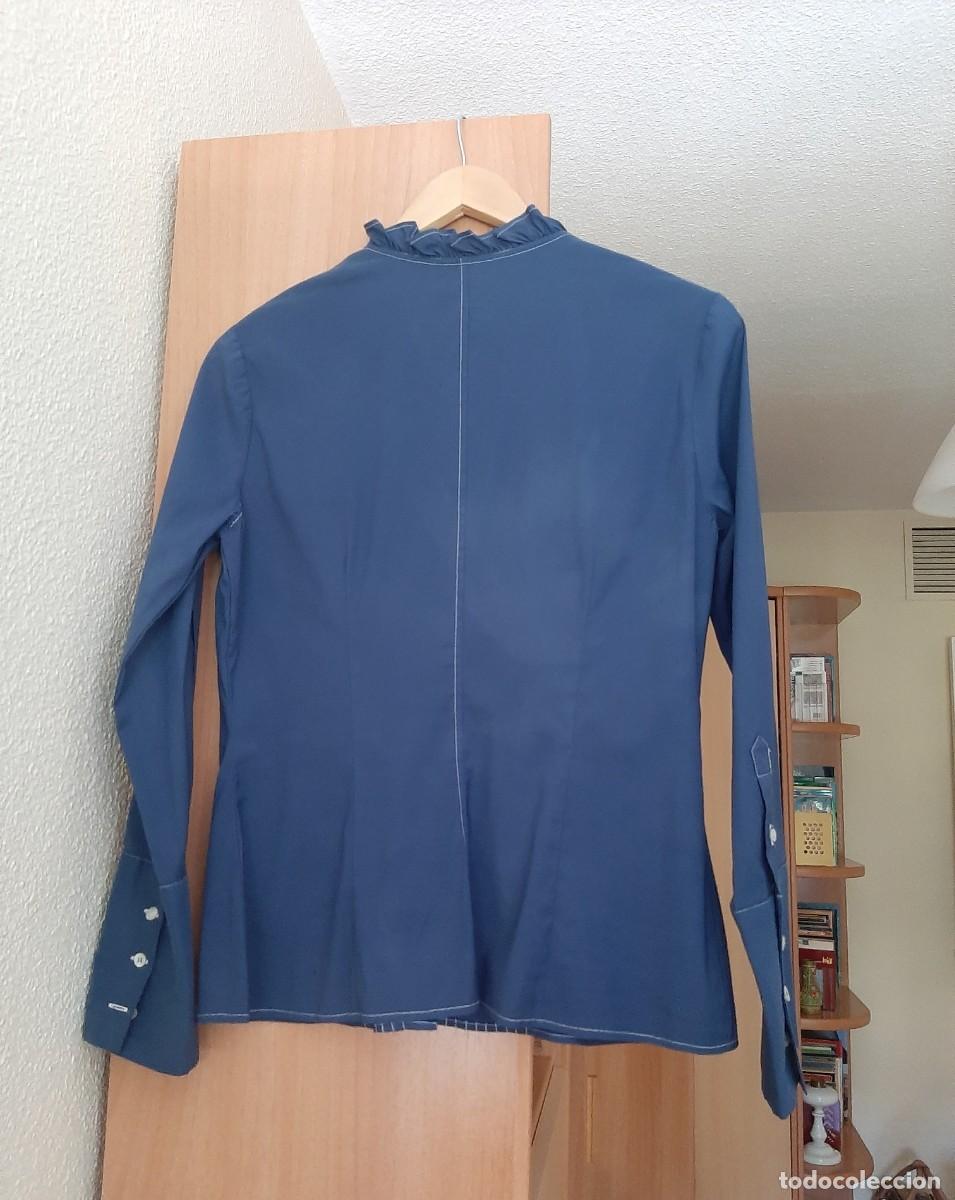 Vintage: CAMISA AZUL DE TINTORETO - Foto 2