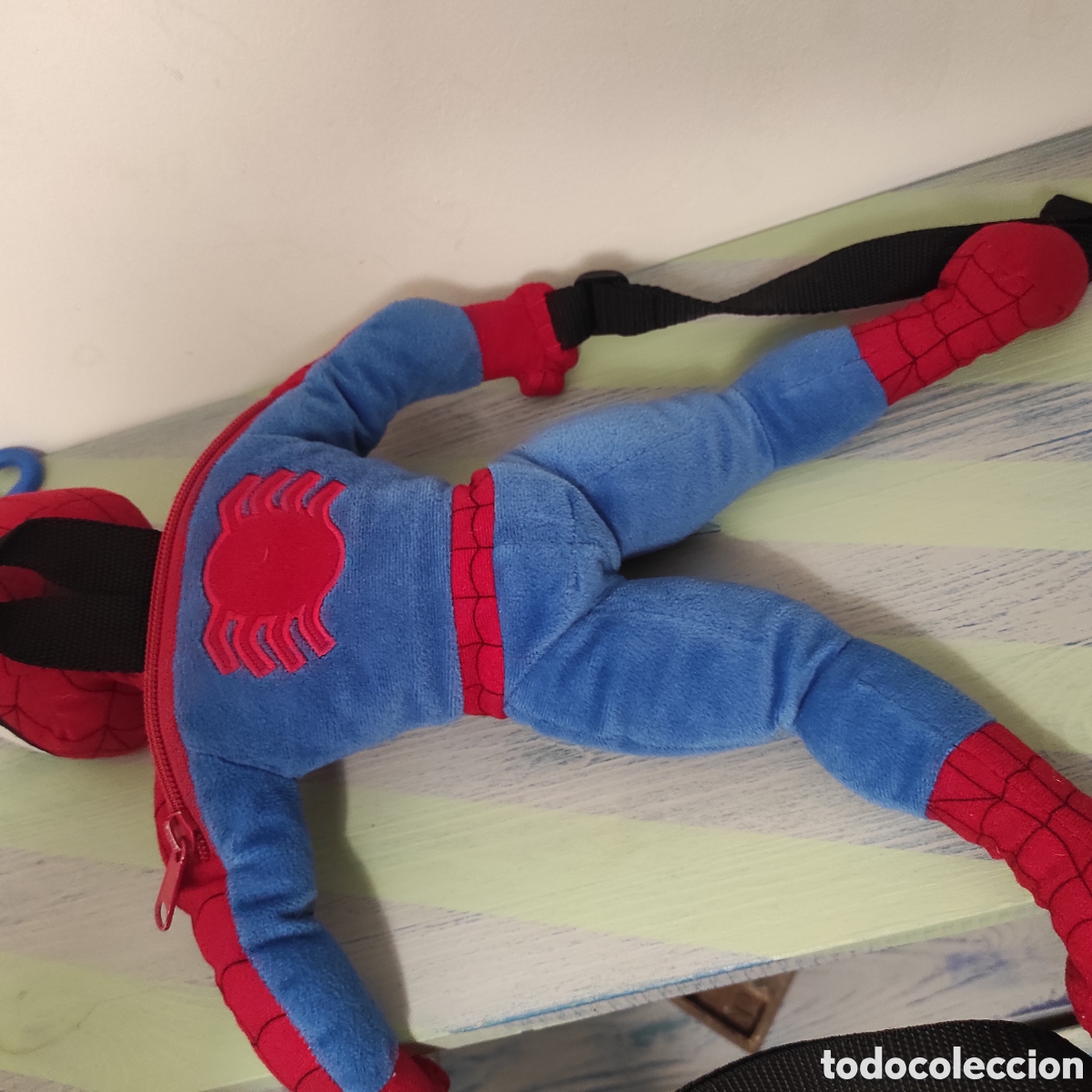 Vintage: Peluche Mochila Spiderman - Foto 4