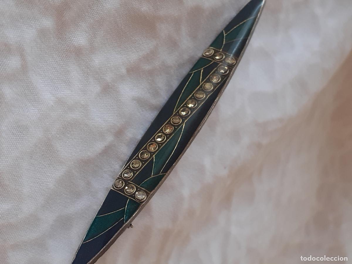 Vintage: Aguja esmaltada Catharina Popesco - Foto 4