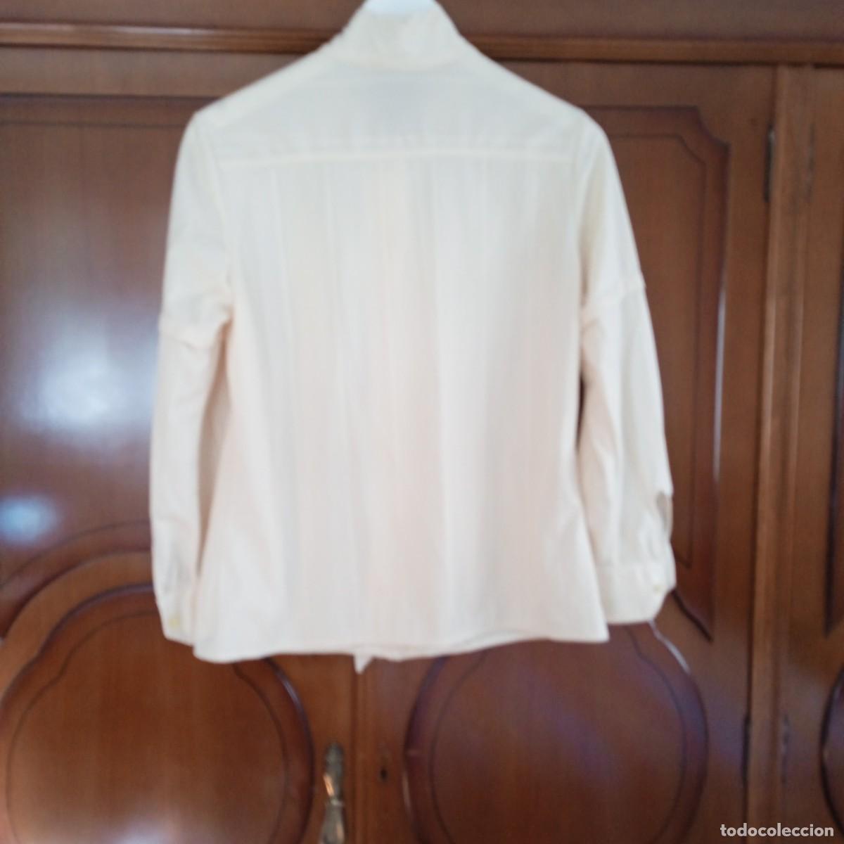 Vintage: CAMISA CON LAZADA DE LOS A&Ntilde;OS 70 - Foto 6