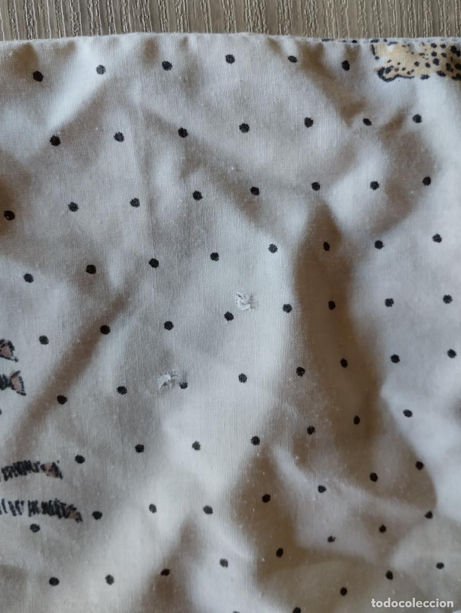 Vintage: bolsa de tela con cebras y guepardos - Foto 3