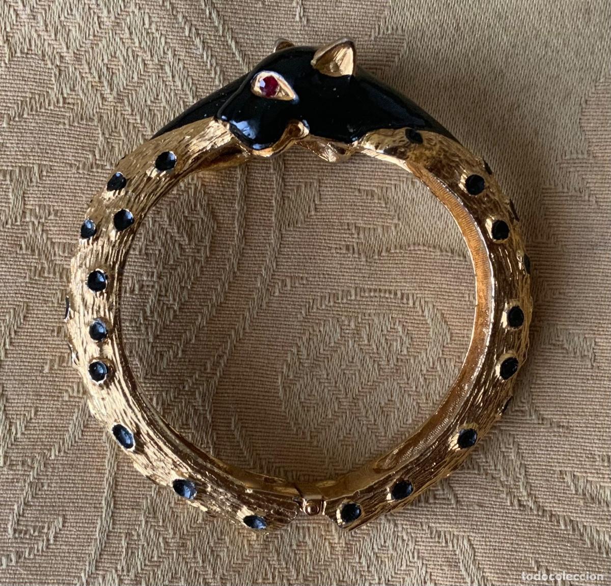 Vintage: PULSERA PANTERAS A&Ntilde;OS 70 - Foto 3