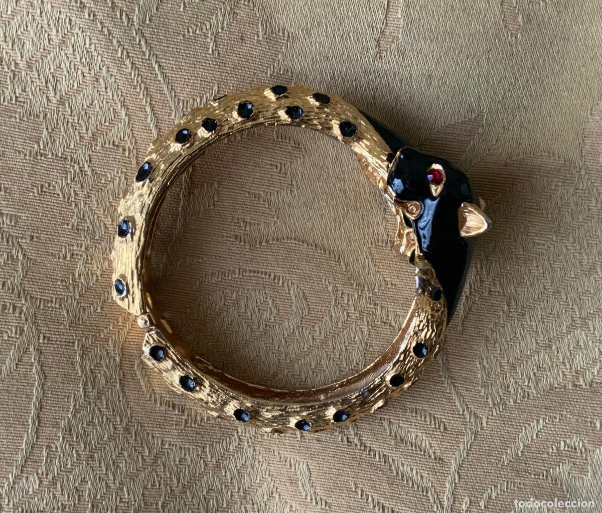 Vintage: PULSERA PANTERAS A&Ntilde;OS 70 - Foto 7